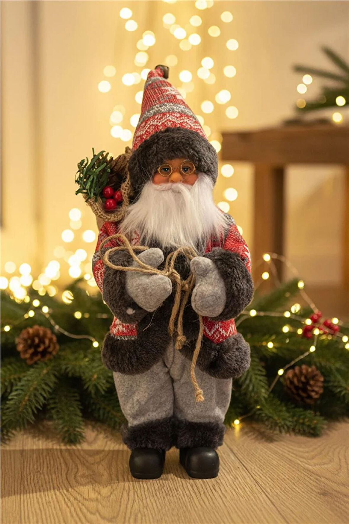 Noel Baba Figürü Koleksiyonu-30 cm