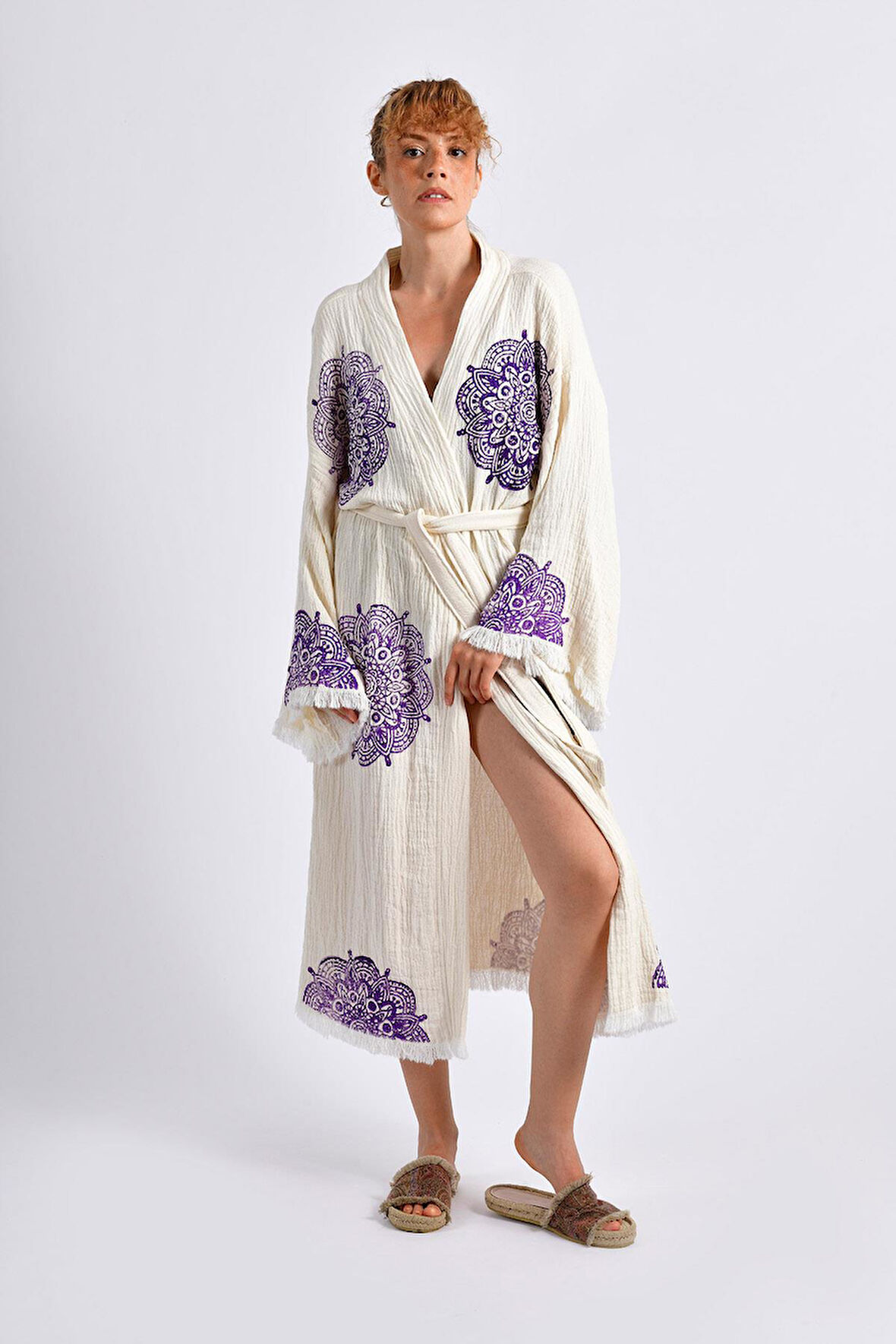 Naturel Mandala Drift Kimono