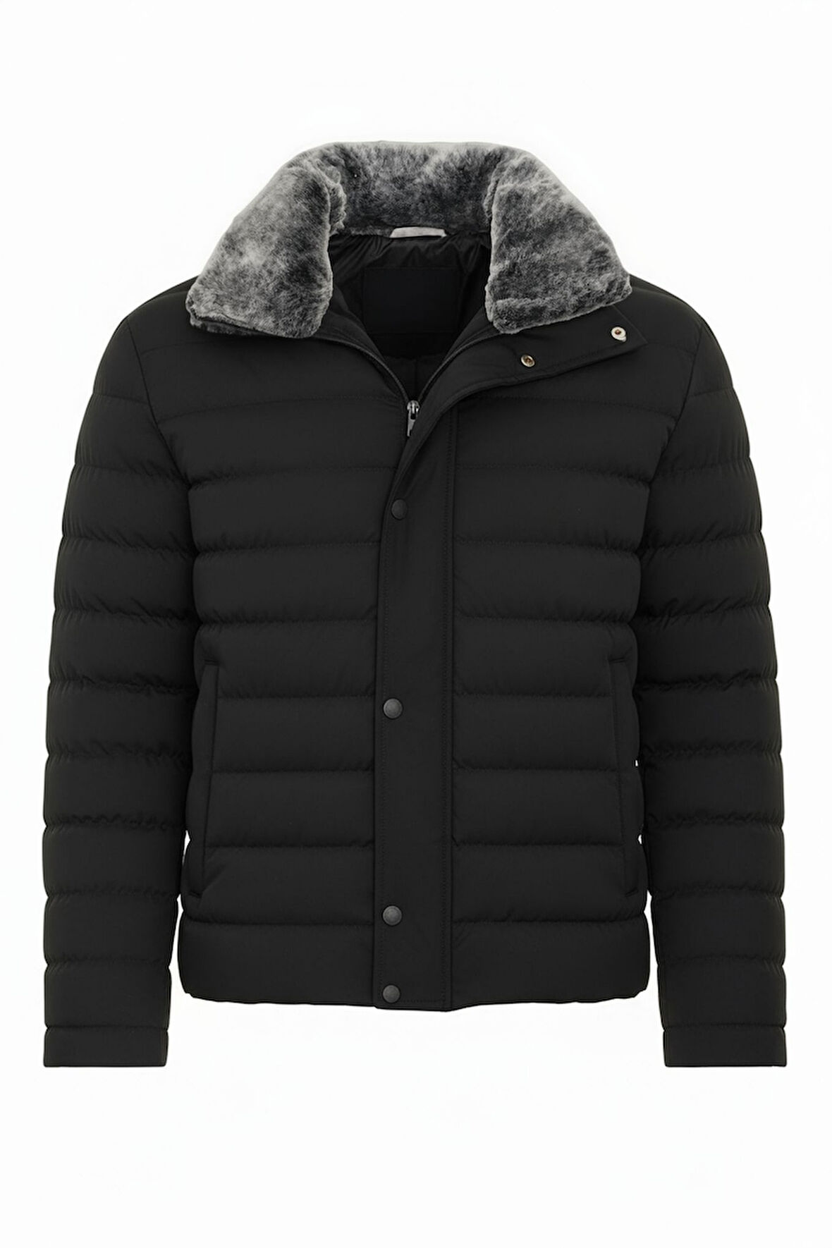 Erkek Siyah Erkek Kışlık Şişme Kaban – Sıcak Tutan, Hafif ve Şık Tasarım