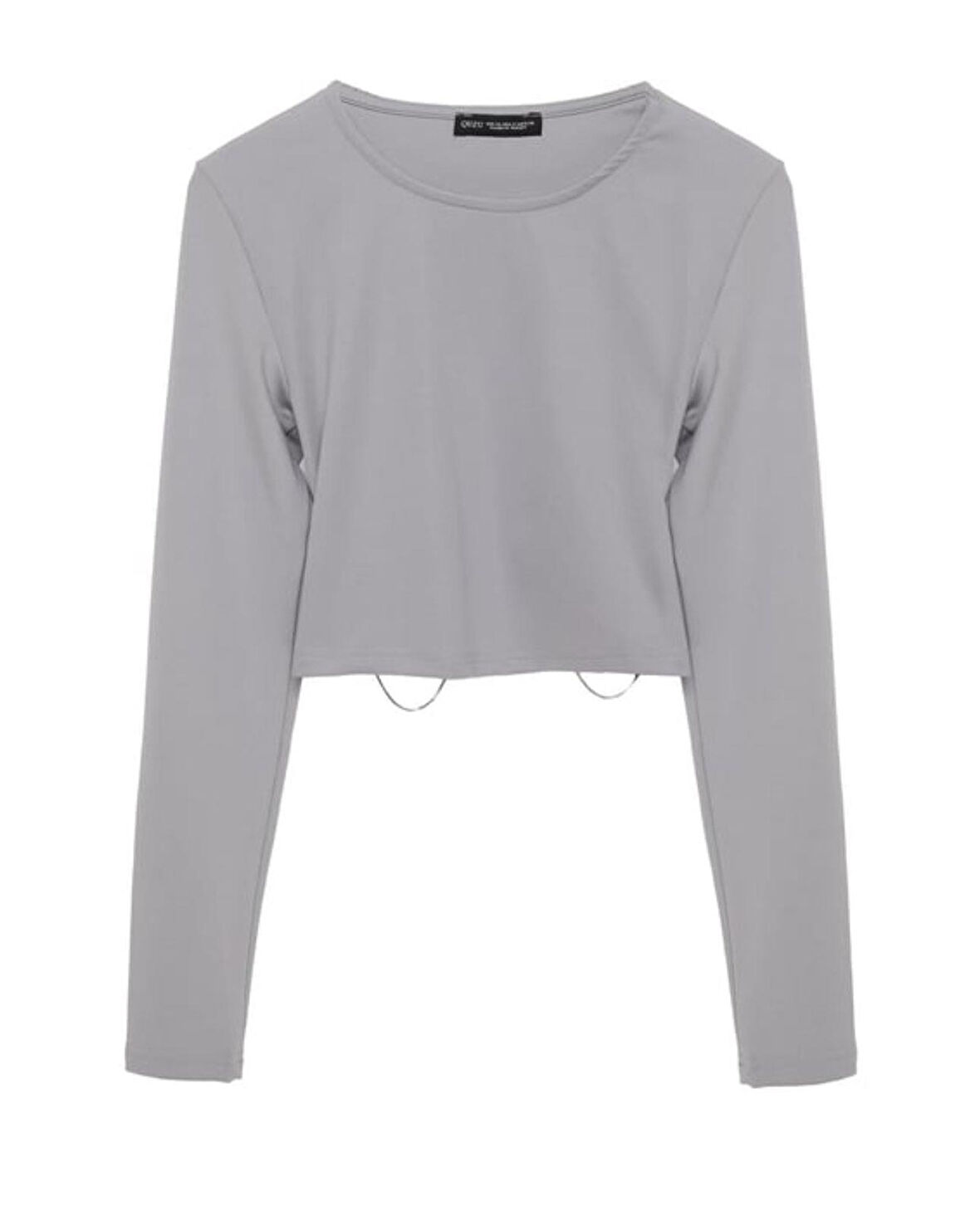 Zincir Detaylı Bağlamalı Bluz