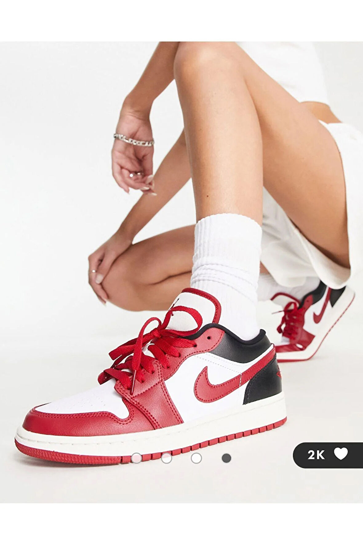 Air Jordan 1 Low Reverse Black Toe (W) CNG