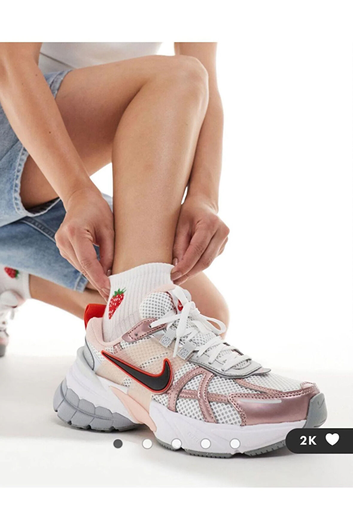 WMNS Nike V2K Run "Legend pink"