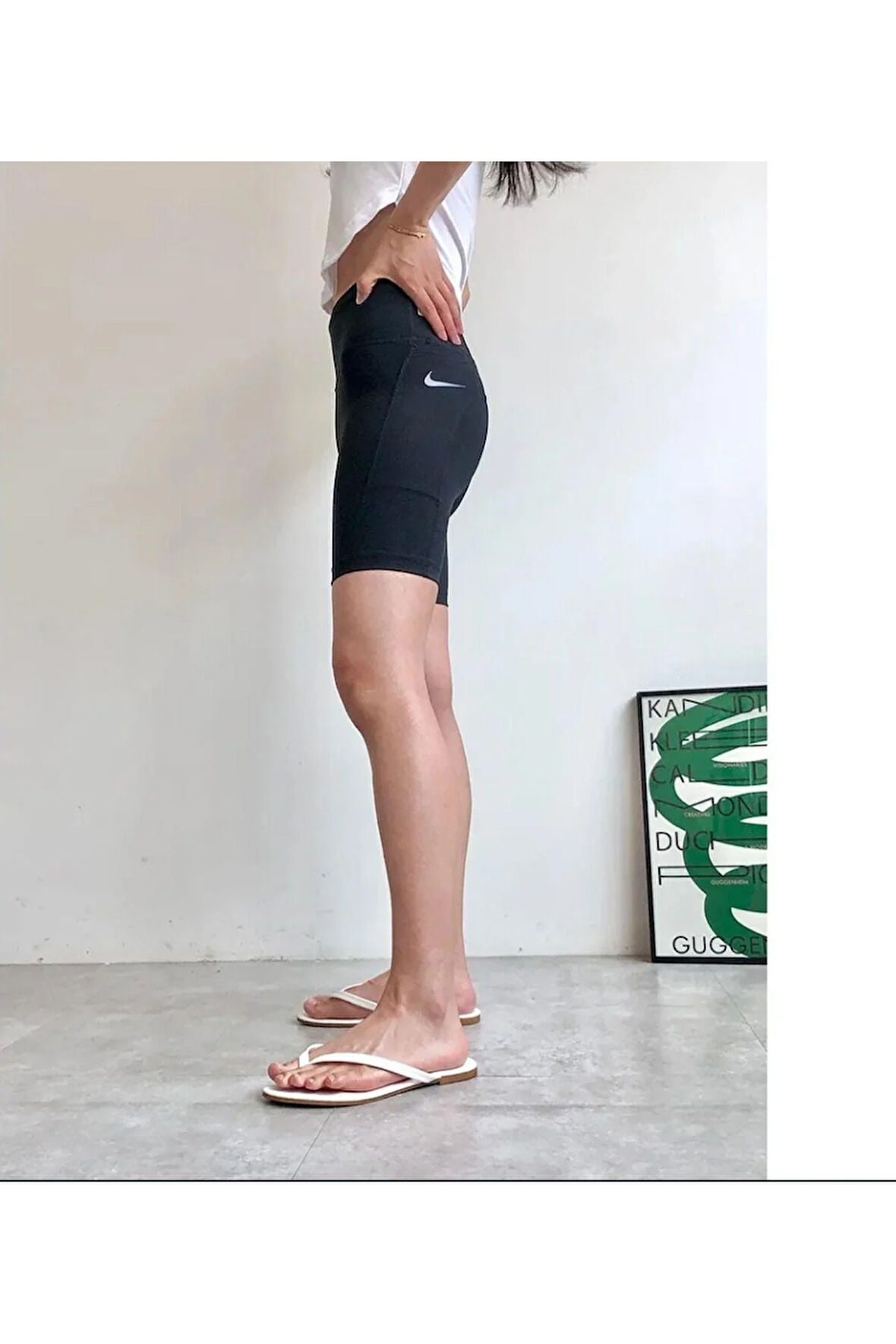 Epic Fast Women's Running Yüksek Belli Shorts/tayt, Biker Tayt