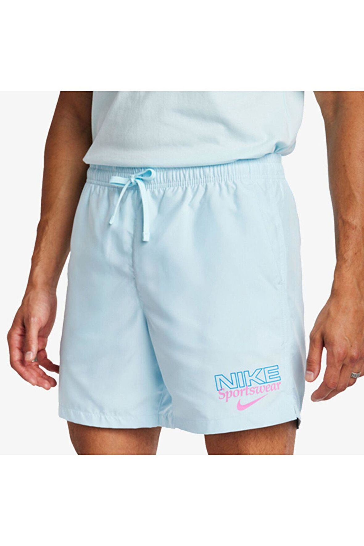 Graphic Woven Erkek Short