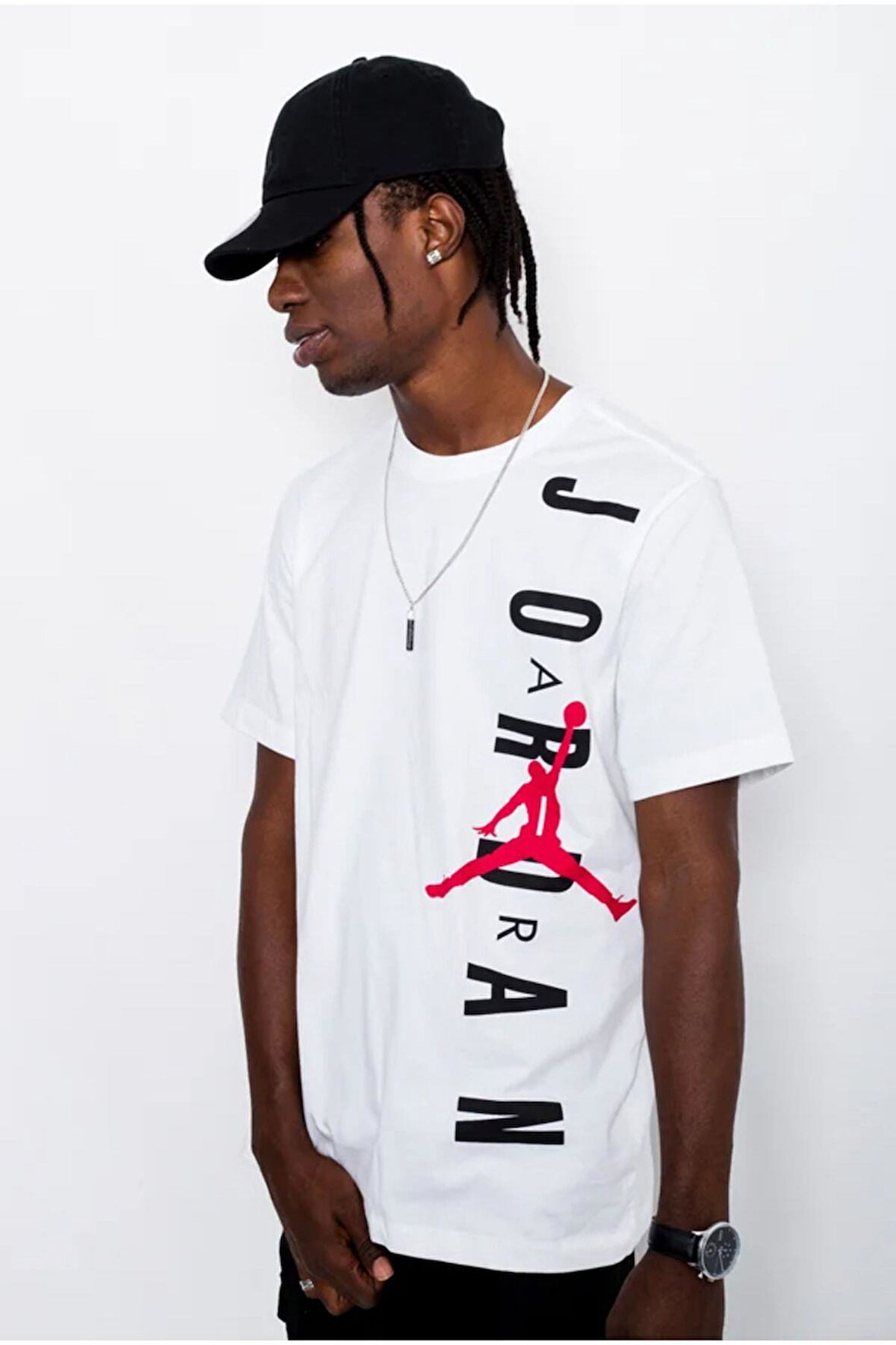 Jordan M J Ess Jumpman Ss Crew erkek regular fit tişört