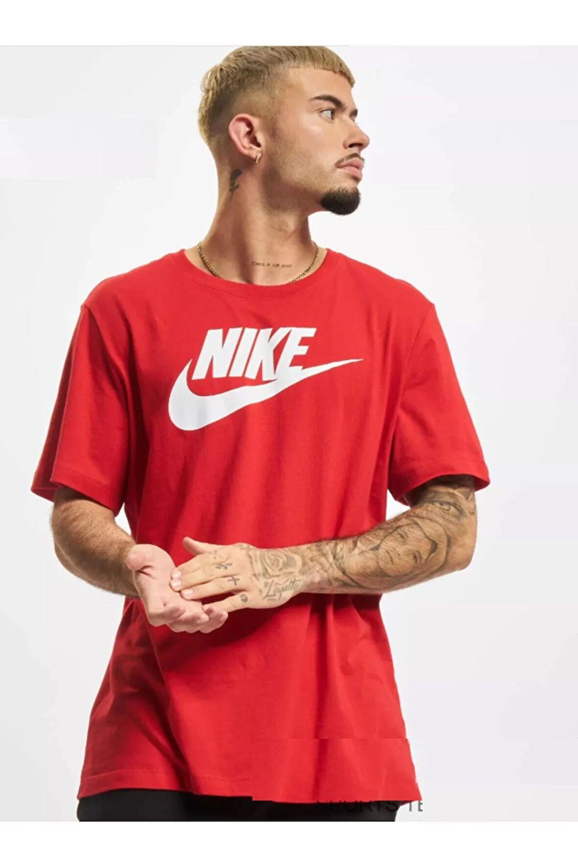 NSW Tee Icon Kırmızı Erkek Tişört