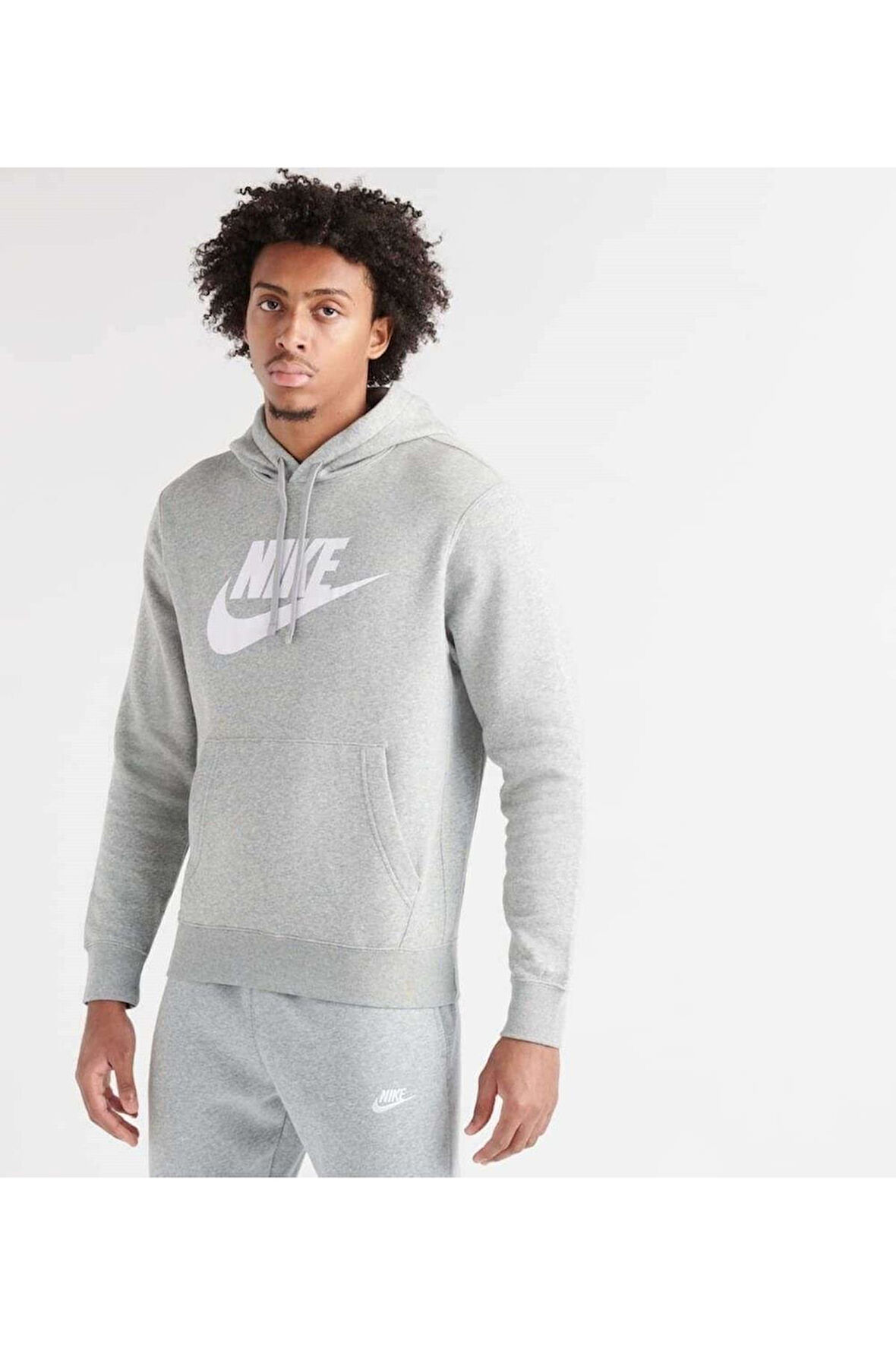 Erkek Kapüşonlu Sweatshirt M Nsw Club Hoodıe Po Bb Gx Bv2973