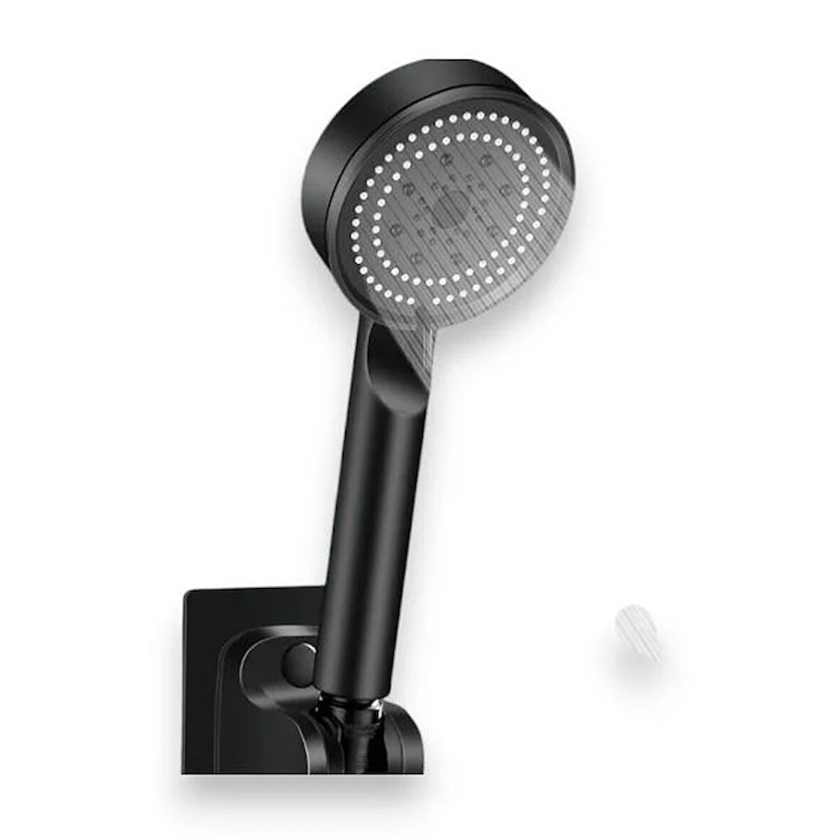 Sardıcı Turbo Fan 5 Fonksiyonlu Su Tasarruflu Duş Başlığı Siyah