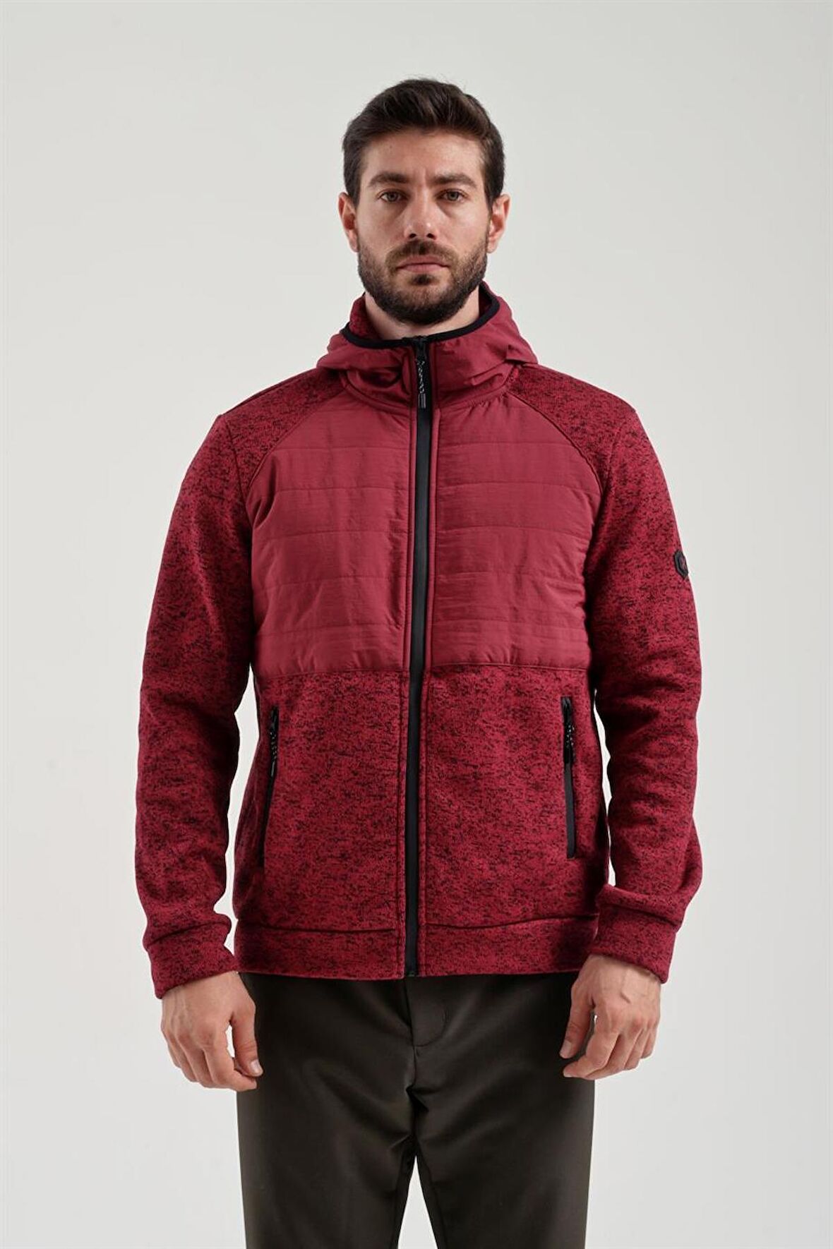 EXUMA ERKEK BORDO POLAR SWEAT 2311136