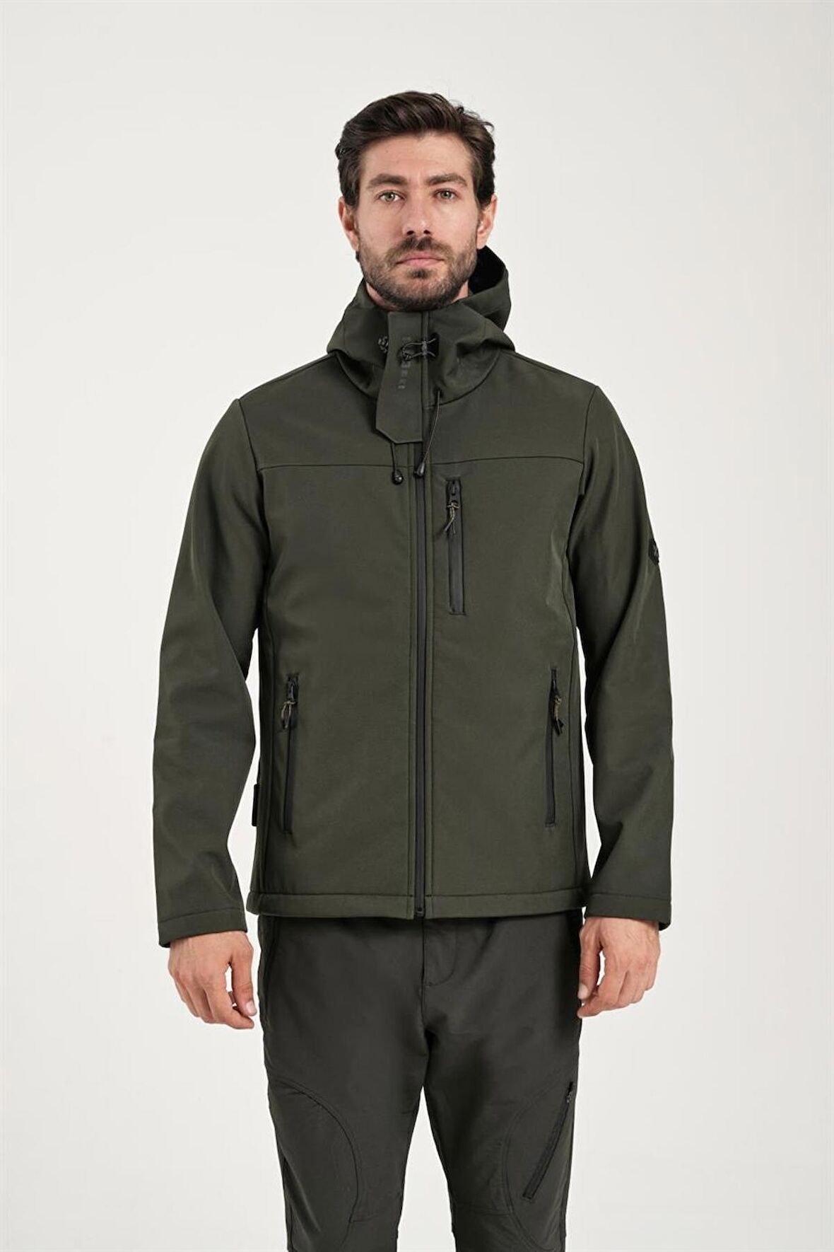 EXUMA ERKEK HAKİ SOFTSHELL MONT 2311100