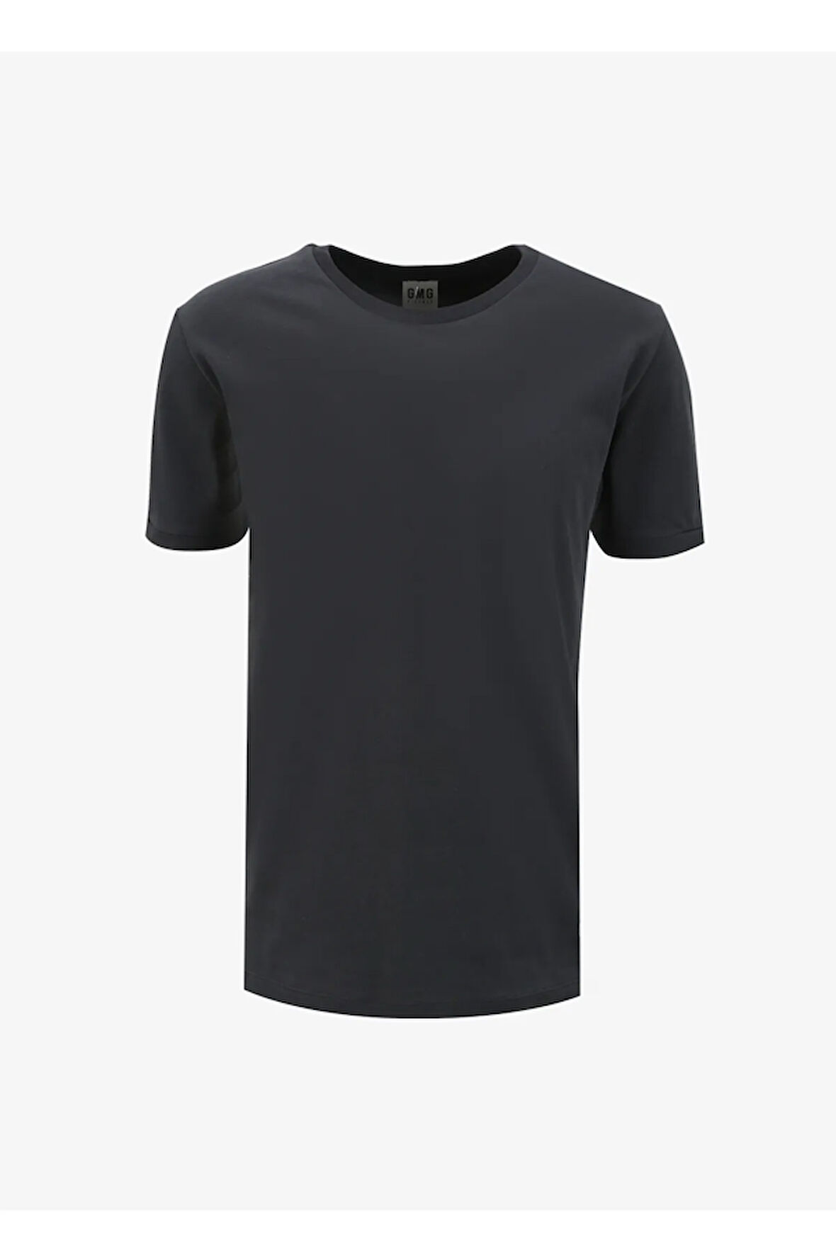 Bisiklet Yaka Kol Ucu Duble %100 Pamuk Slim Fit Erkek T-shirt