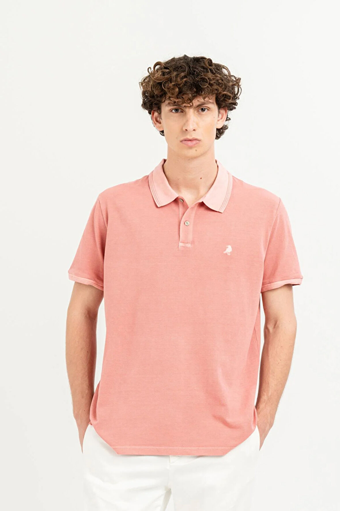 Polo Yaka Slim Fit Basic Erkek T-shirt