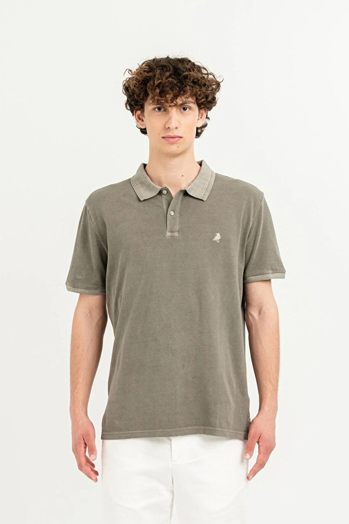 Polo Yaka Slim Fit Basic Erkek T-shirt