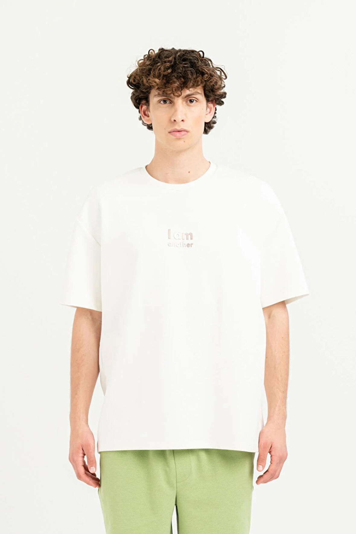 I AM ANOTHER Baskılı Basic Erkek T-shirt