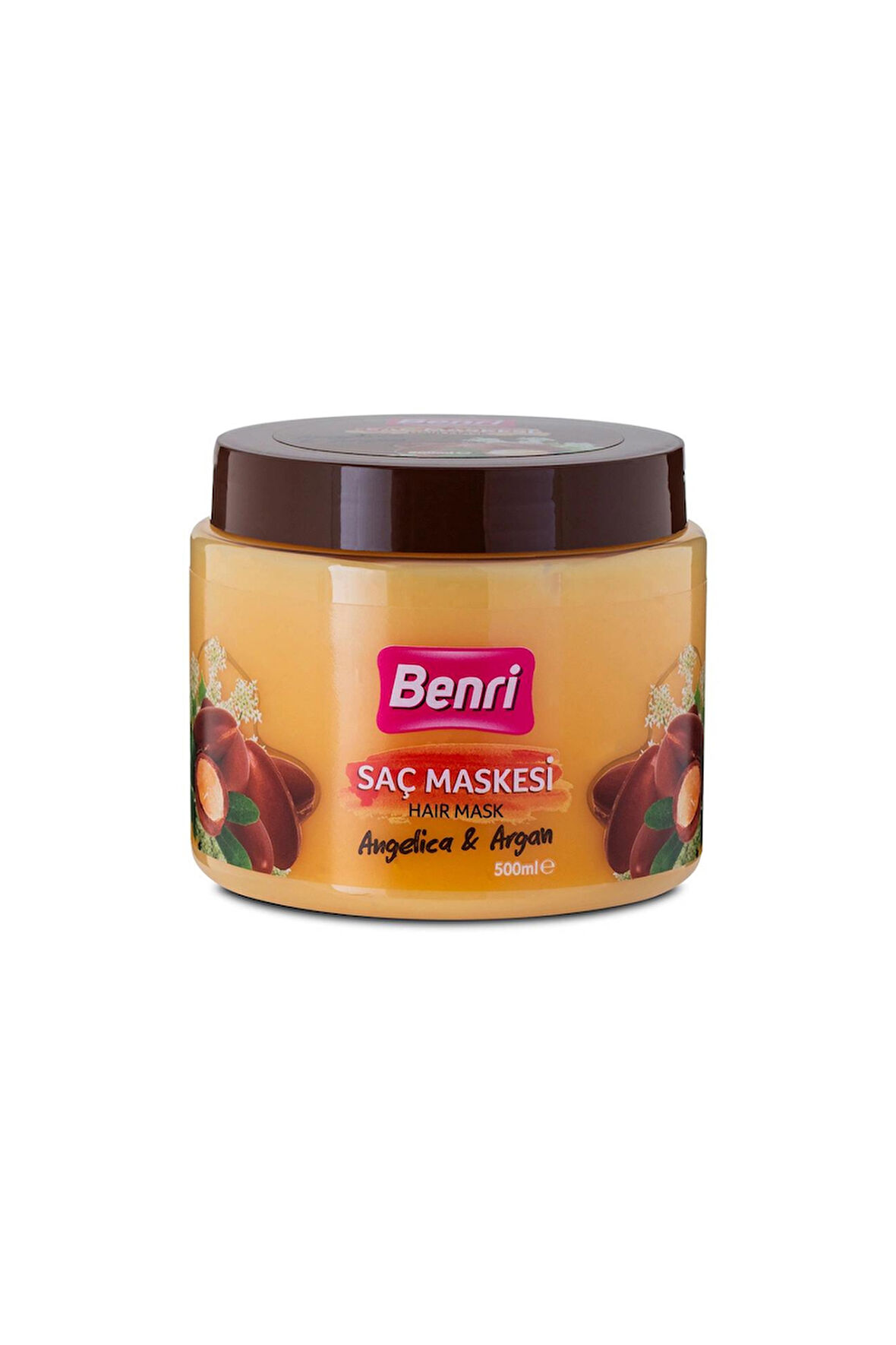 Benri Besleyici Saç Maskesi Angelica & Argan 500 ml