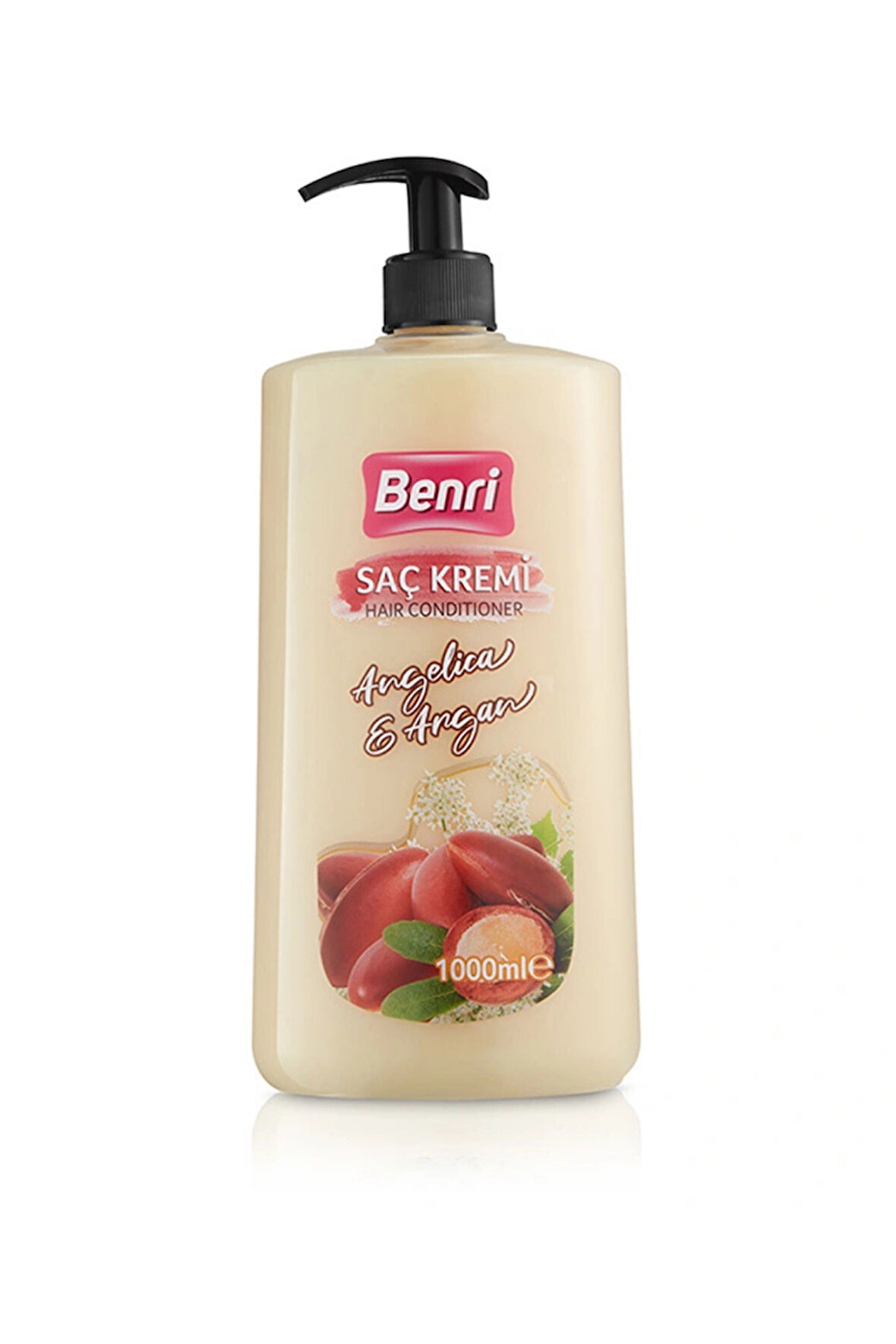 Benri Besleyici Angelica & Argan Saç Kremi 1000 ml