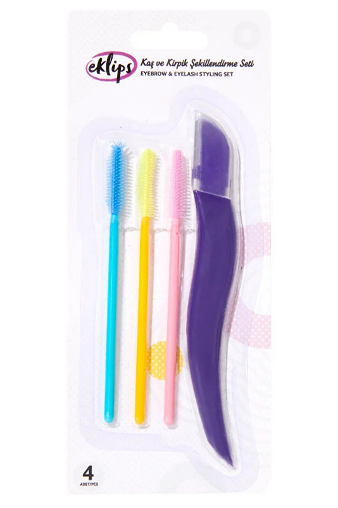 Kaş ve Kirpik Şekillendirme Seti (Usturalı)