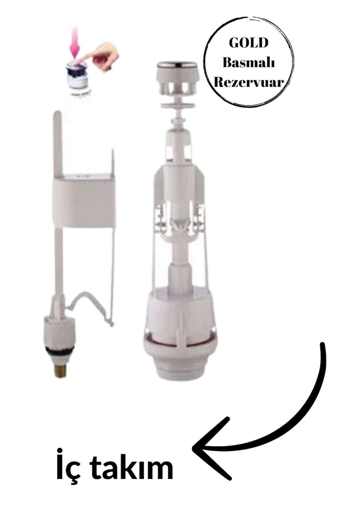 Gold Basmali Vitrifiyeli Rezervuar İç Takımı – Fiyat/Performans Ürünü