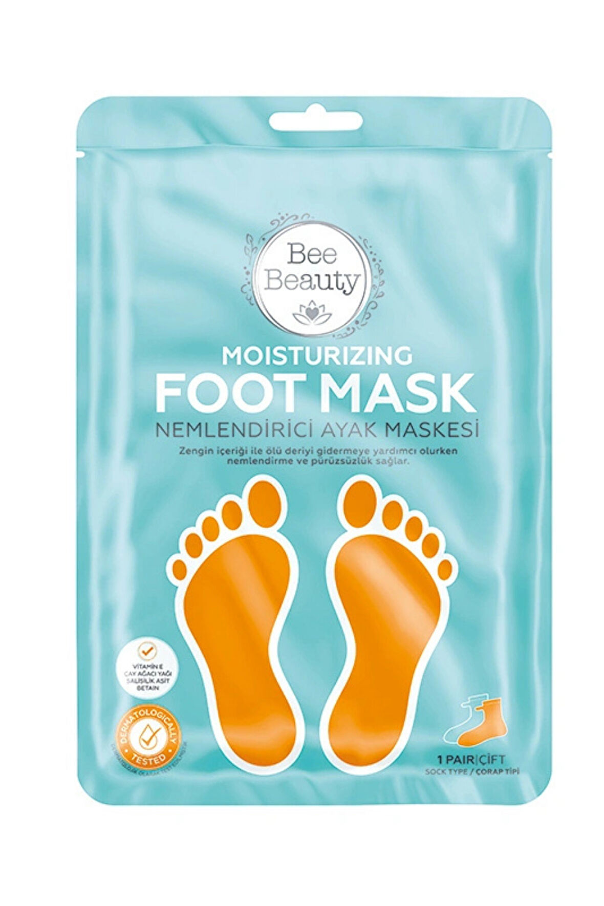 Bee Beauty Nemlendirici Ayak Maskesi (1 Çift)