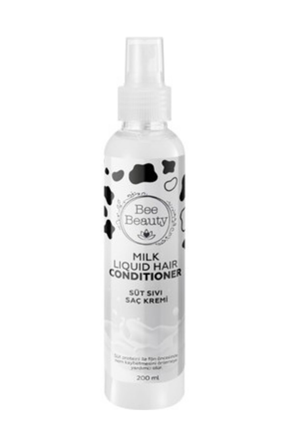 Bee Beauty Milk Sıvı Saç Kremi – Durulanmayan Yumuşatıcı Bakım, 200 ml