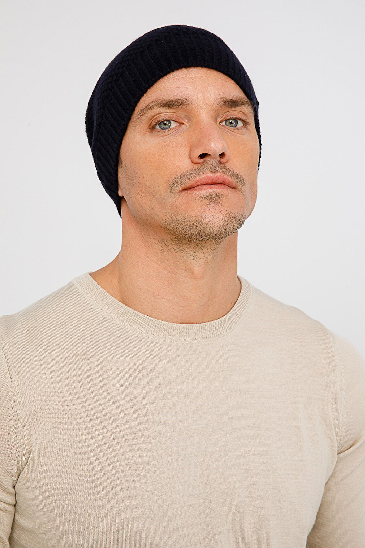 Erkek Yün Bere K.Lacivert