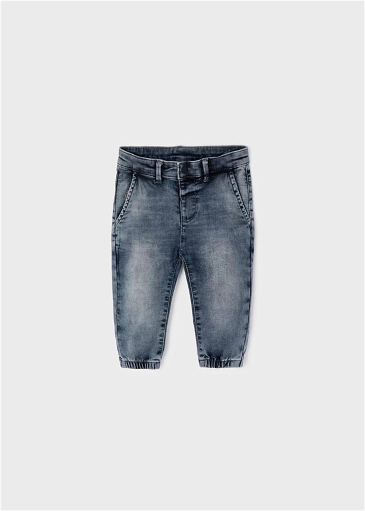 Mayoral Erkek Bebek Cepli Denim Jogger Pantolon