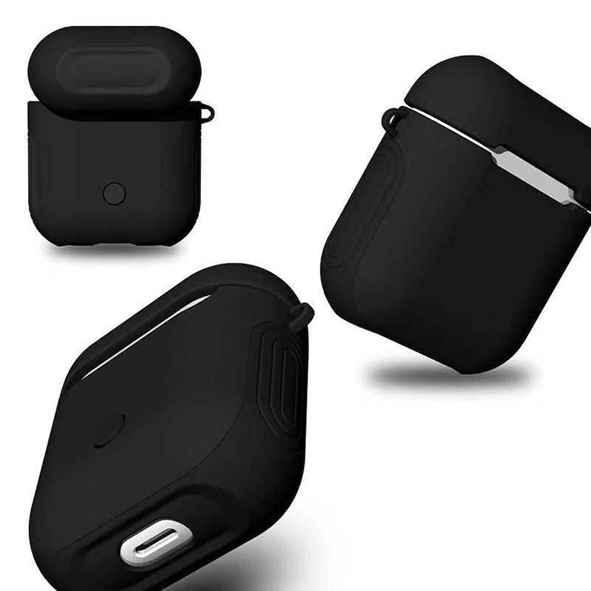 Apple Airpods Kılıf Shockproof Silikon