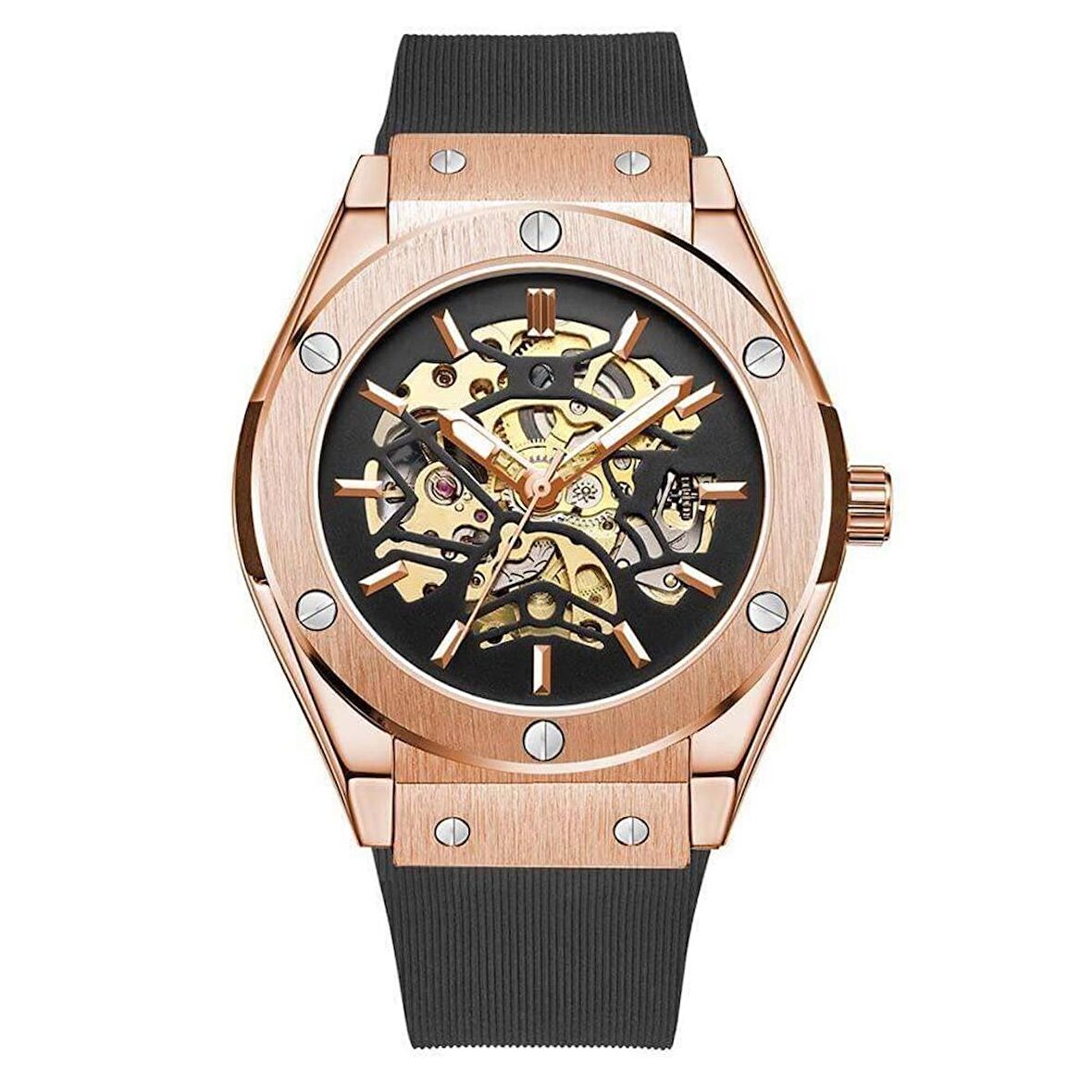 ROYAL BIGBANG ROSE GOLD OTOMATİK KOL SAATİ