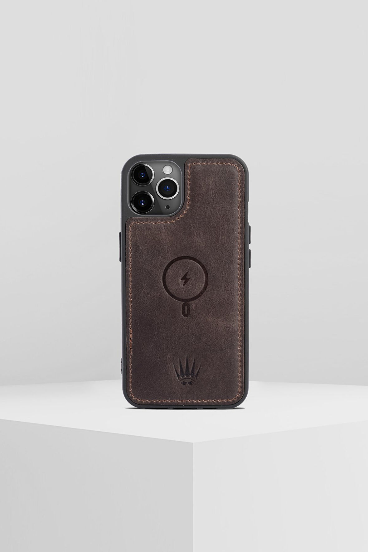 IPHONE 13 PRO MAX BROWN WIRELESS TELEFON KILIFI