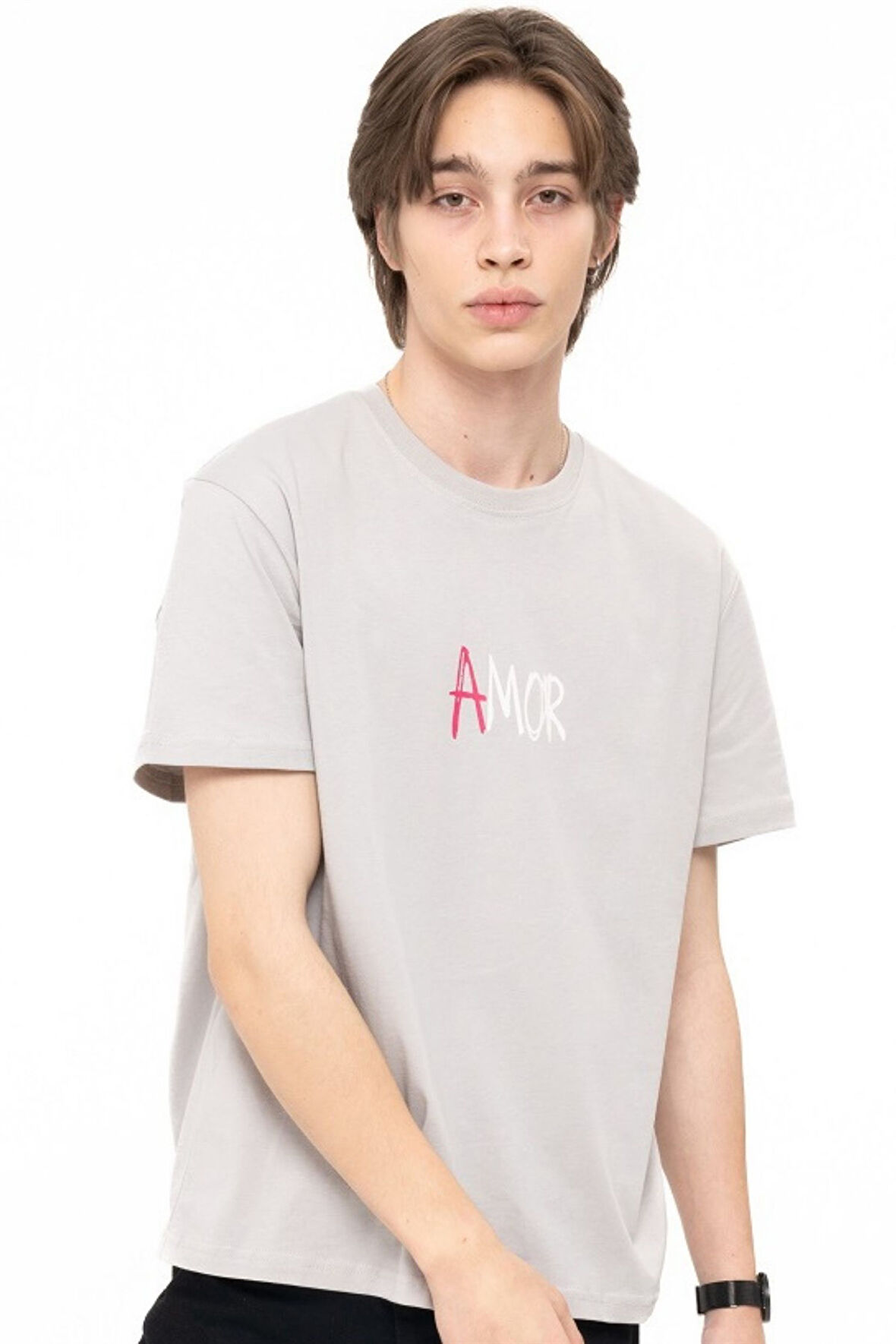 AMOR T-SHIRT GREY