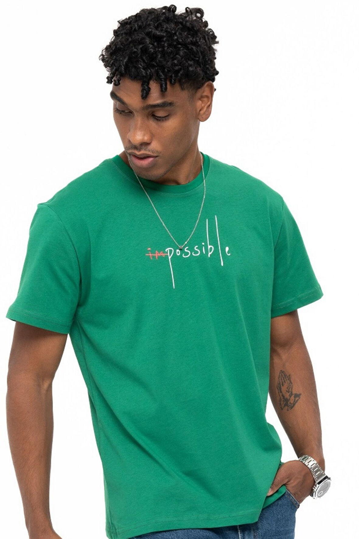 IMPOSSIBLE T-SHIRT GREEN