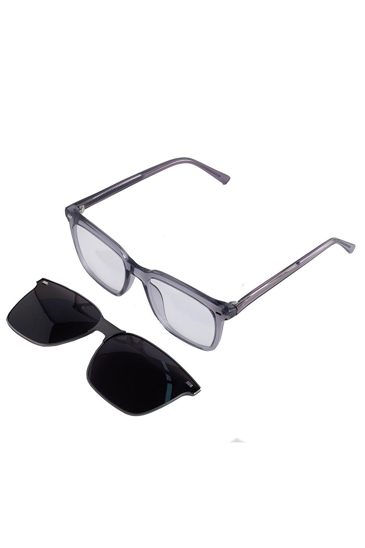 ROYAL EYEWEAR RE98020 MIKNATISLI ÖN ÇERÇEVESİ ÇIKARILABİLEN SİYAH GÜNEŞ GÖZLÜĞÜ