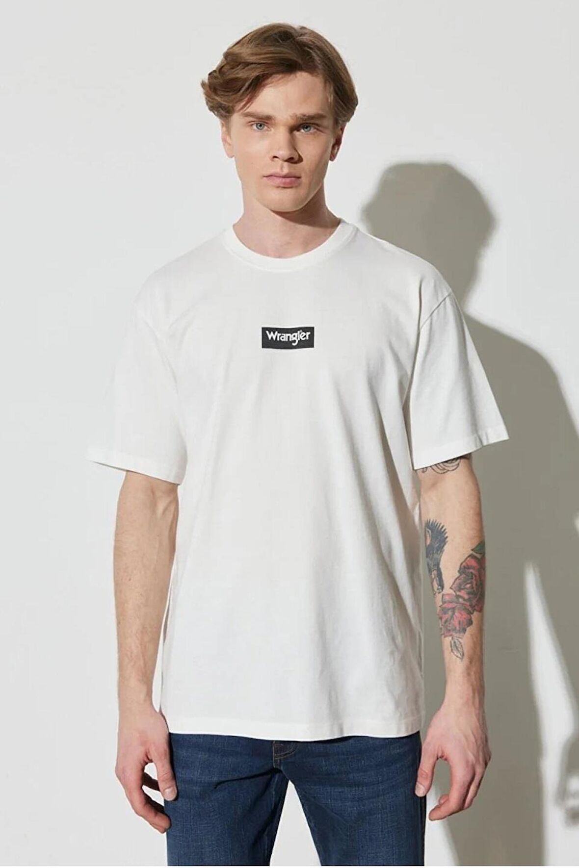 Wrangler Bisiklet Yaka T-shirt W7C4EE989
