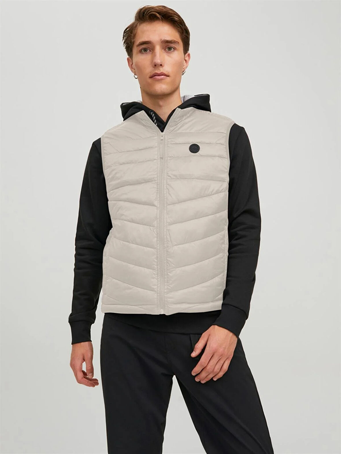 Jack&Jones Jjehero Bodywarmer Collar Noos Erkek Yelek 12211790