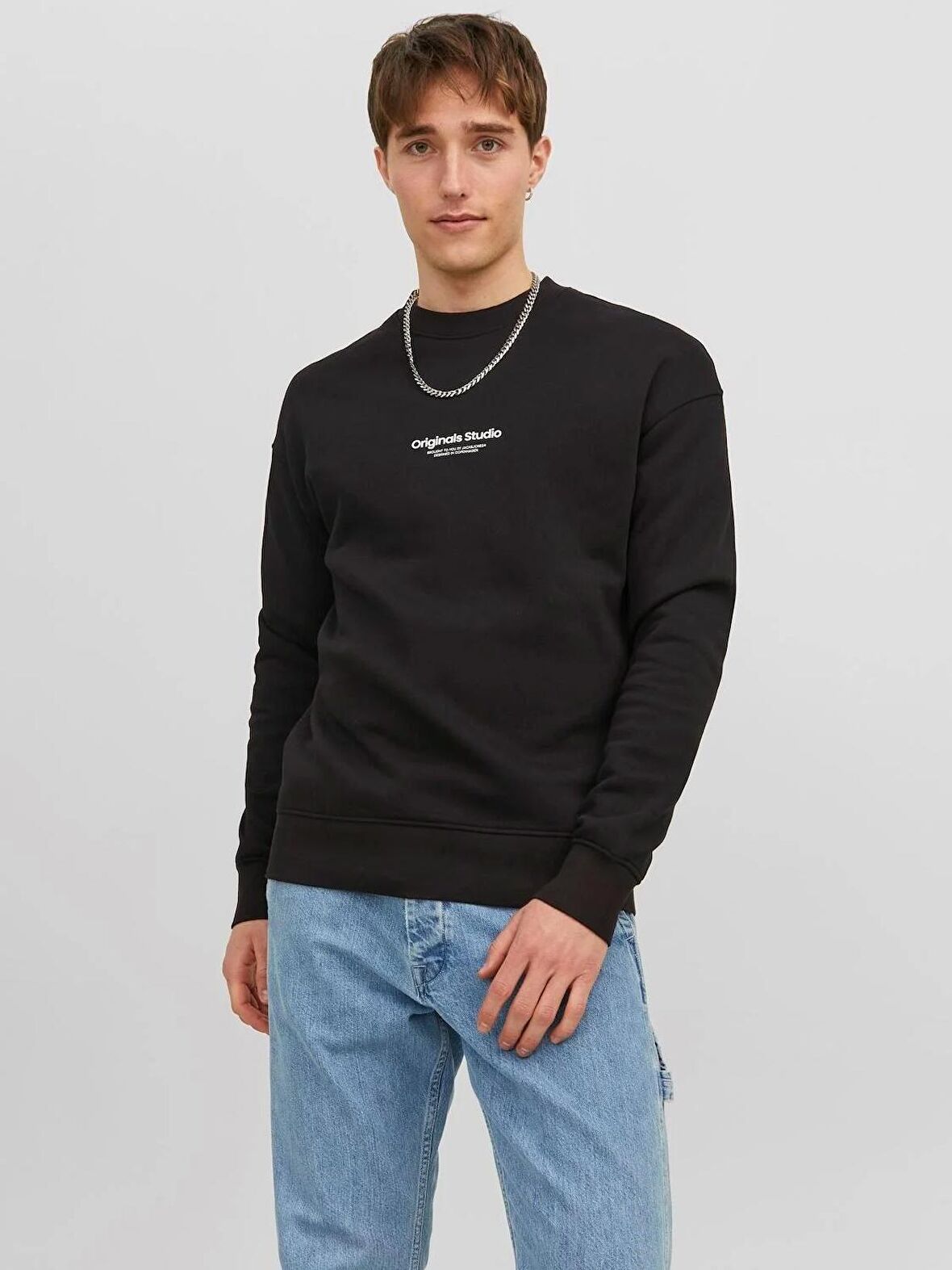 Jack&Jones Orıgınals Jorvesterbro  Erkek Sweatshirt 12241694