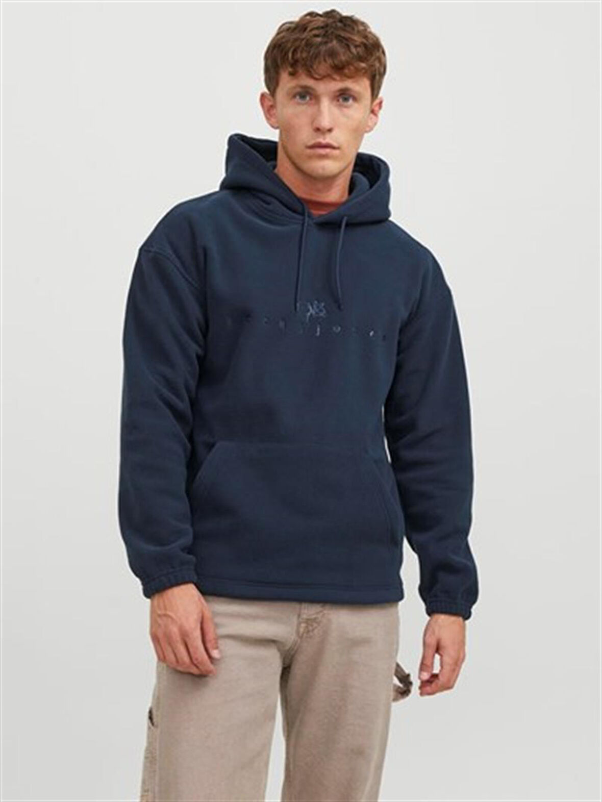 Jack&Jones Orıgınals Jorsılverlake Fleece Hood Erkek Sweatshirt 12242470