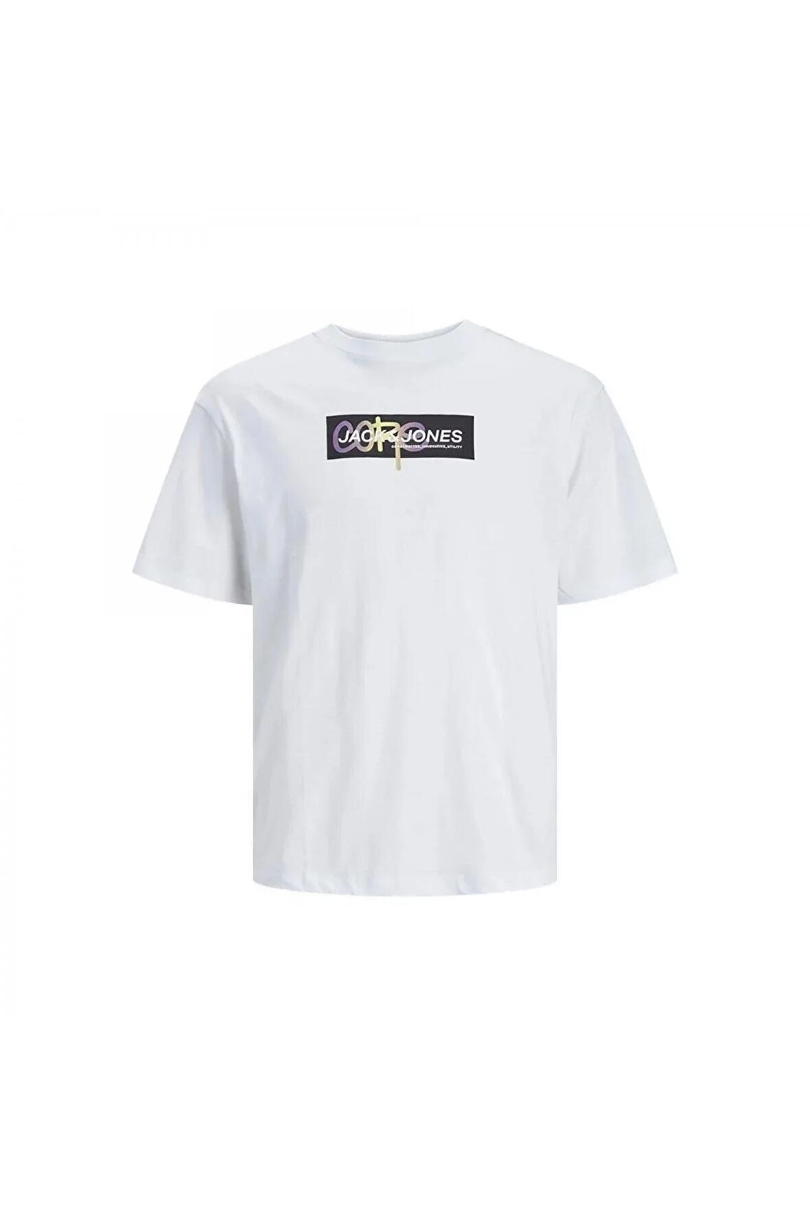Jack&Jones Core Jcoaop Prınt Tee Ss Crew Neck Erkek T-Shirt 12253477