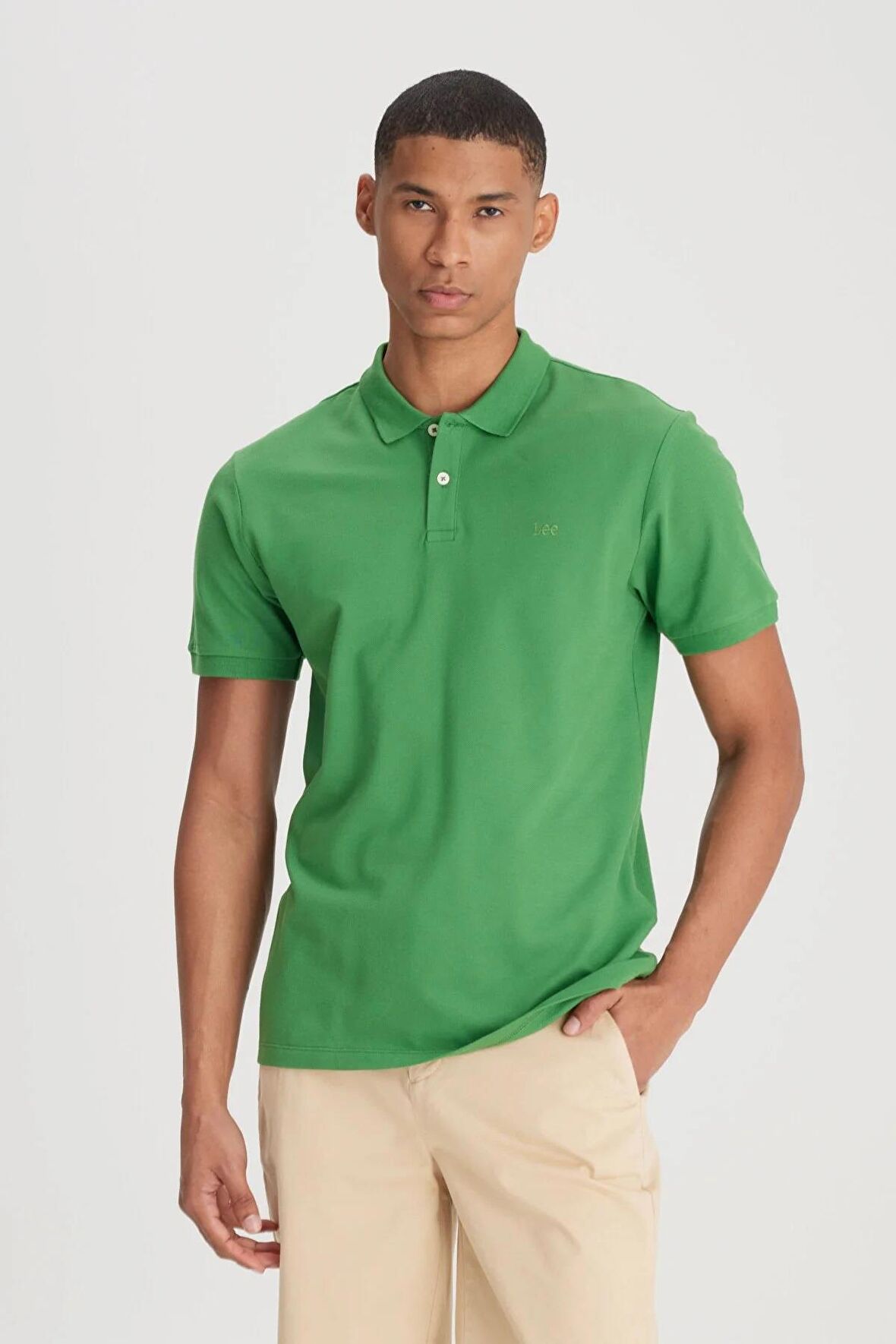 Lee Polo Yaka Erkek T-shirt L211810303