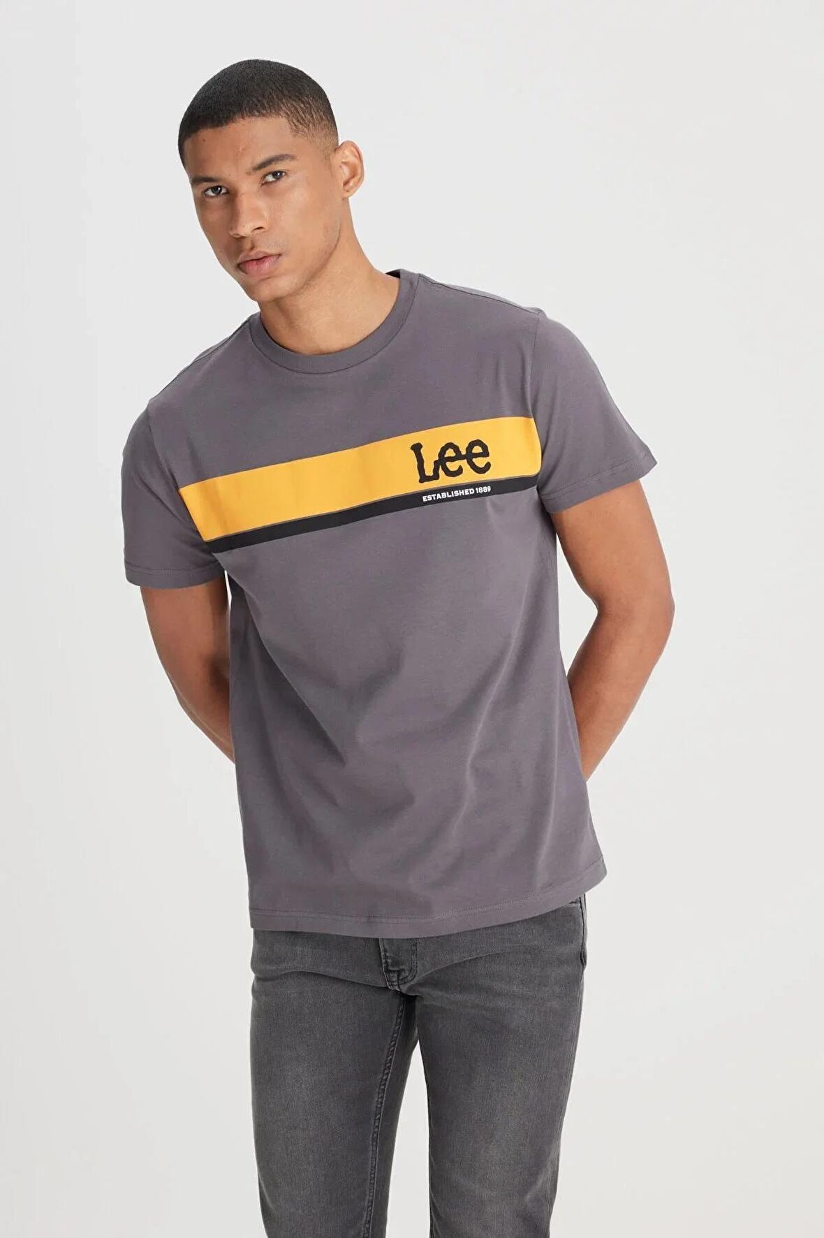 Lee Logo Erkek T-shirt L211918003
