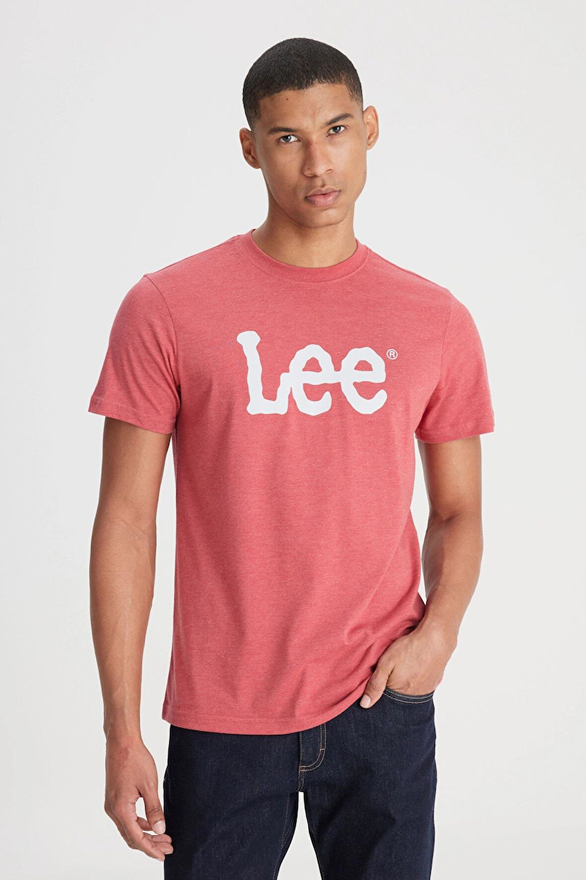 Lee Bisiklet Yaka Erkek T-shirt LM58205473B89