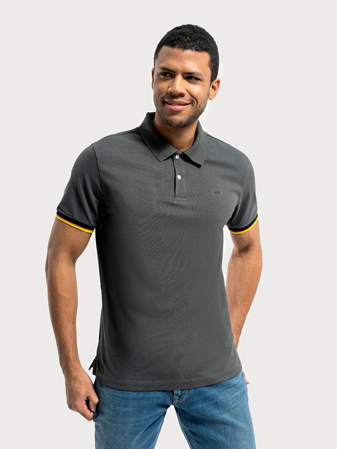 Loft Polo Yaka Kısa Kol  Erkek T-Shirt LF2035137