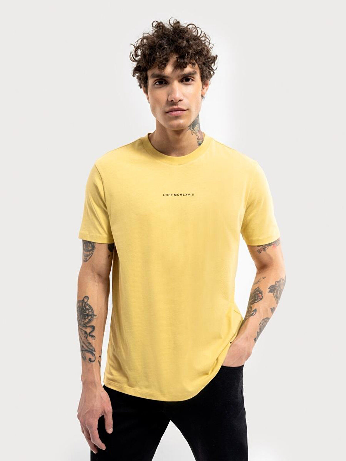 Loft Kısa Kol Erkek T-Shirt LF2036274