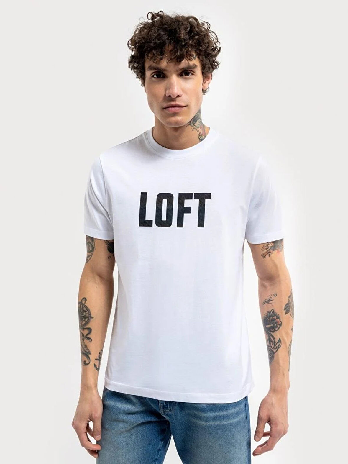 Loft Kısa Kol Erkek T-Shirt LF2036409