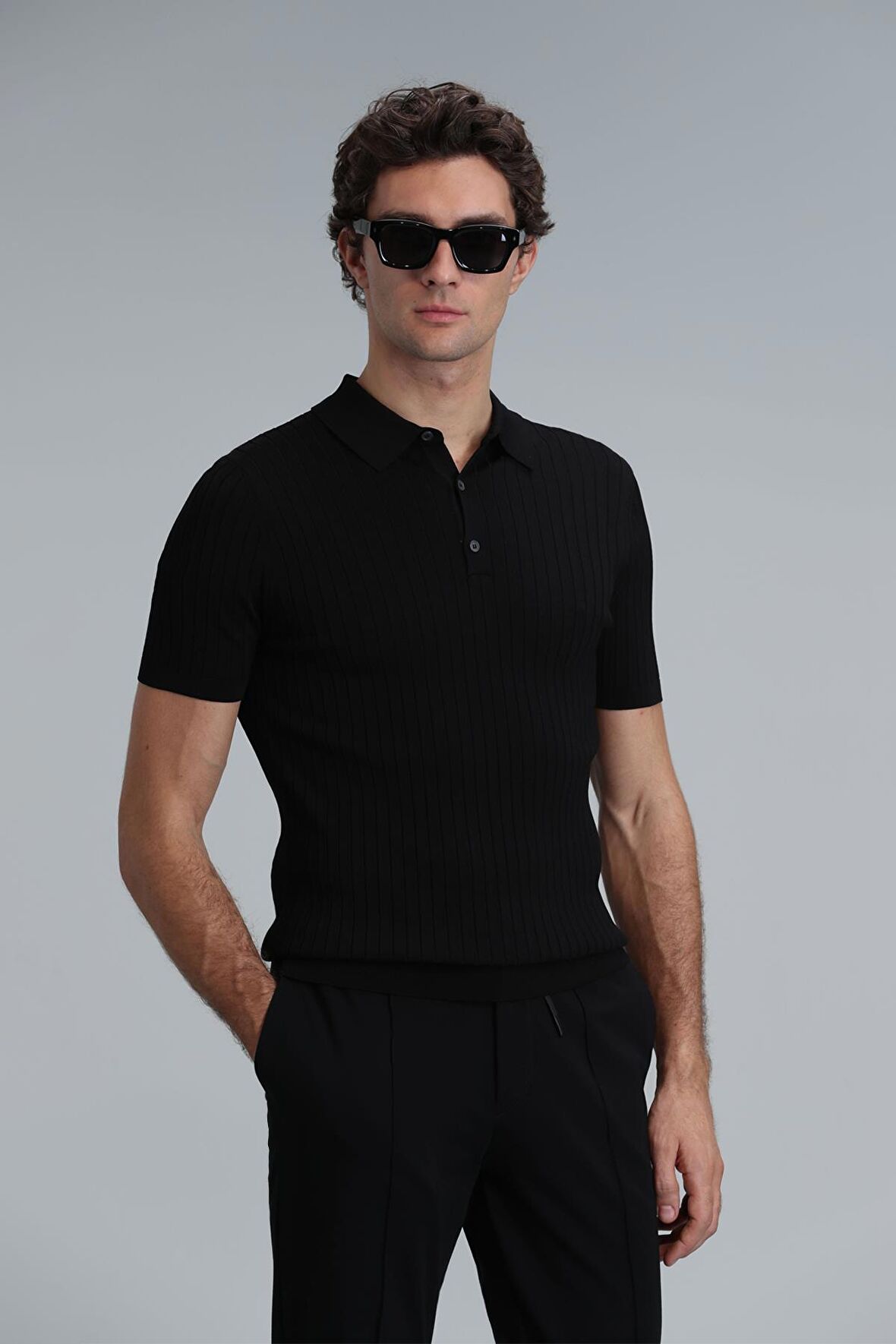 Lufian Eze Erkek Kısa Kol Triko  T-shirt 111090075