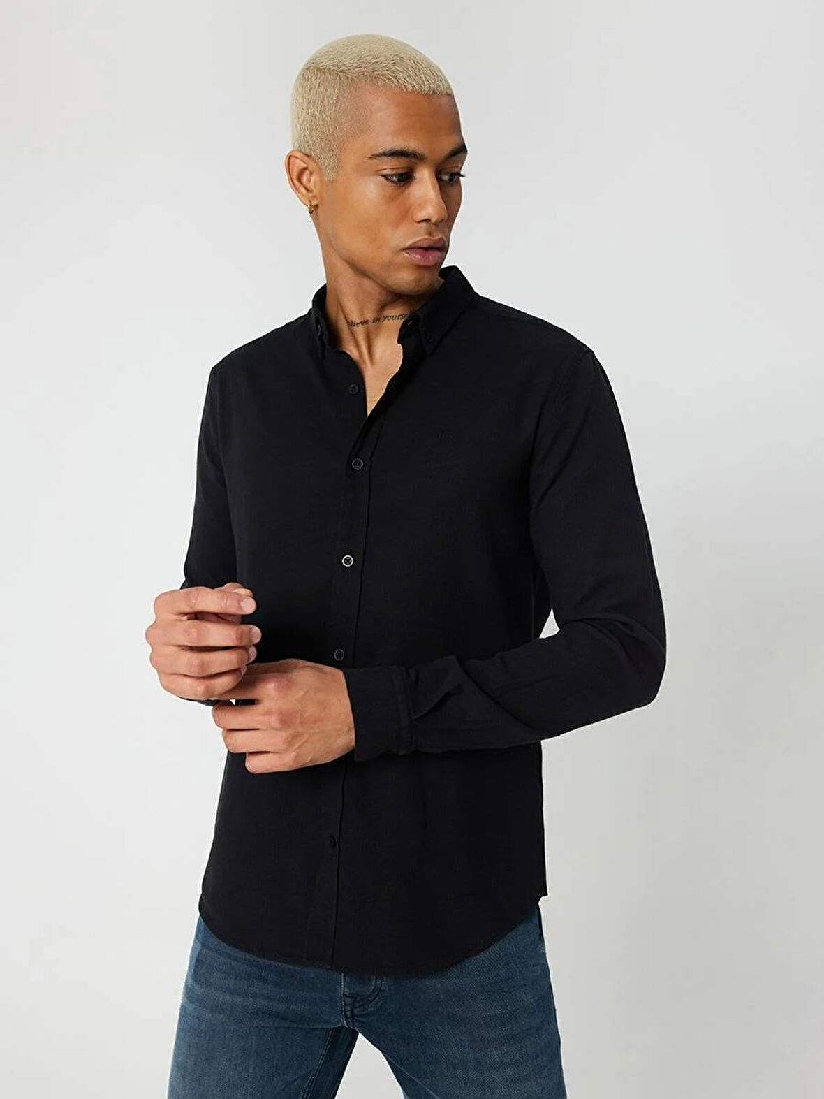 Loft Black M Shg Erkek Gömlek LF2027530