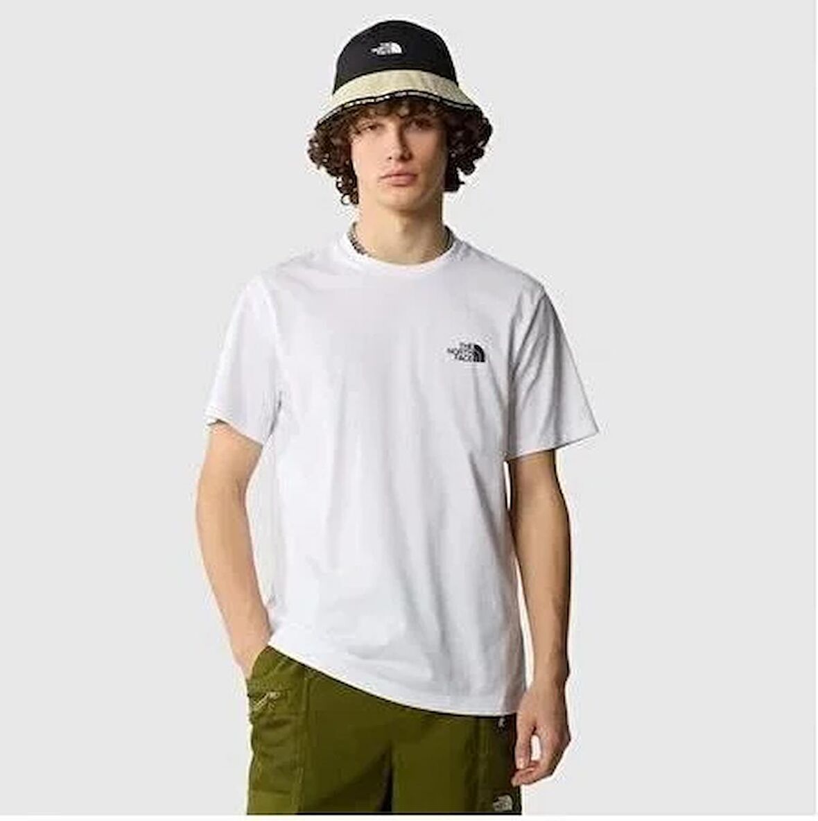 M S/S Sımple Dome Erkek T-Shirt NF0A87NGFN41