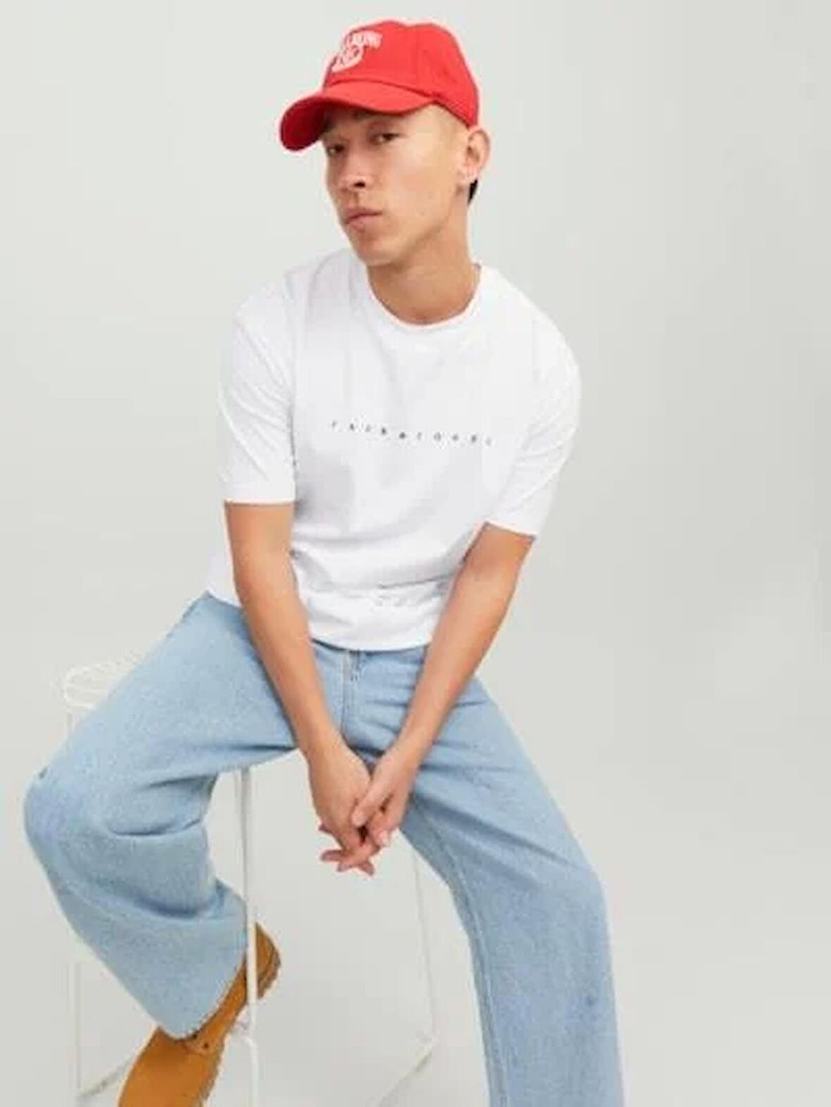 Jack&Jones Essentıals Jjestar Jj Tee Ss Noos Erkek T-Shirt