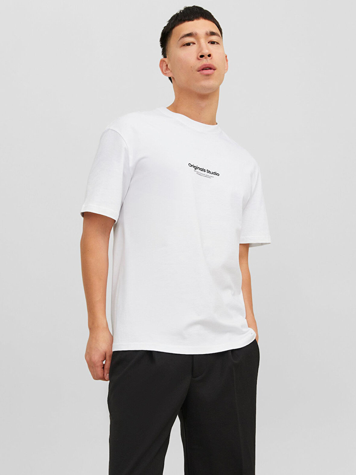 Jack&Jones Orıgınals Jorvesterbro Tee Ss Crew Neck  Erkek T-Shirt