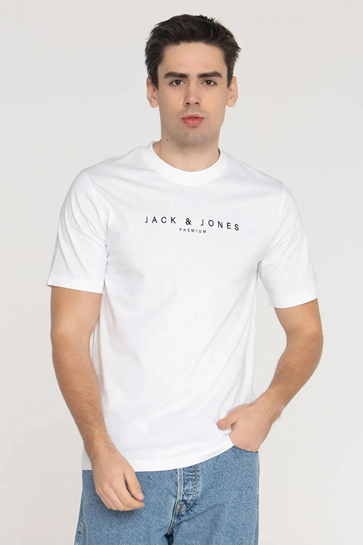 Jack&Jones Premıum Jprccjayson Ss Tee Erkek T-Shirt 12275186