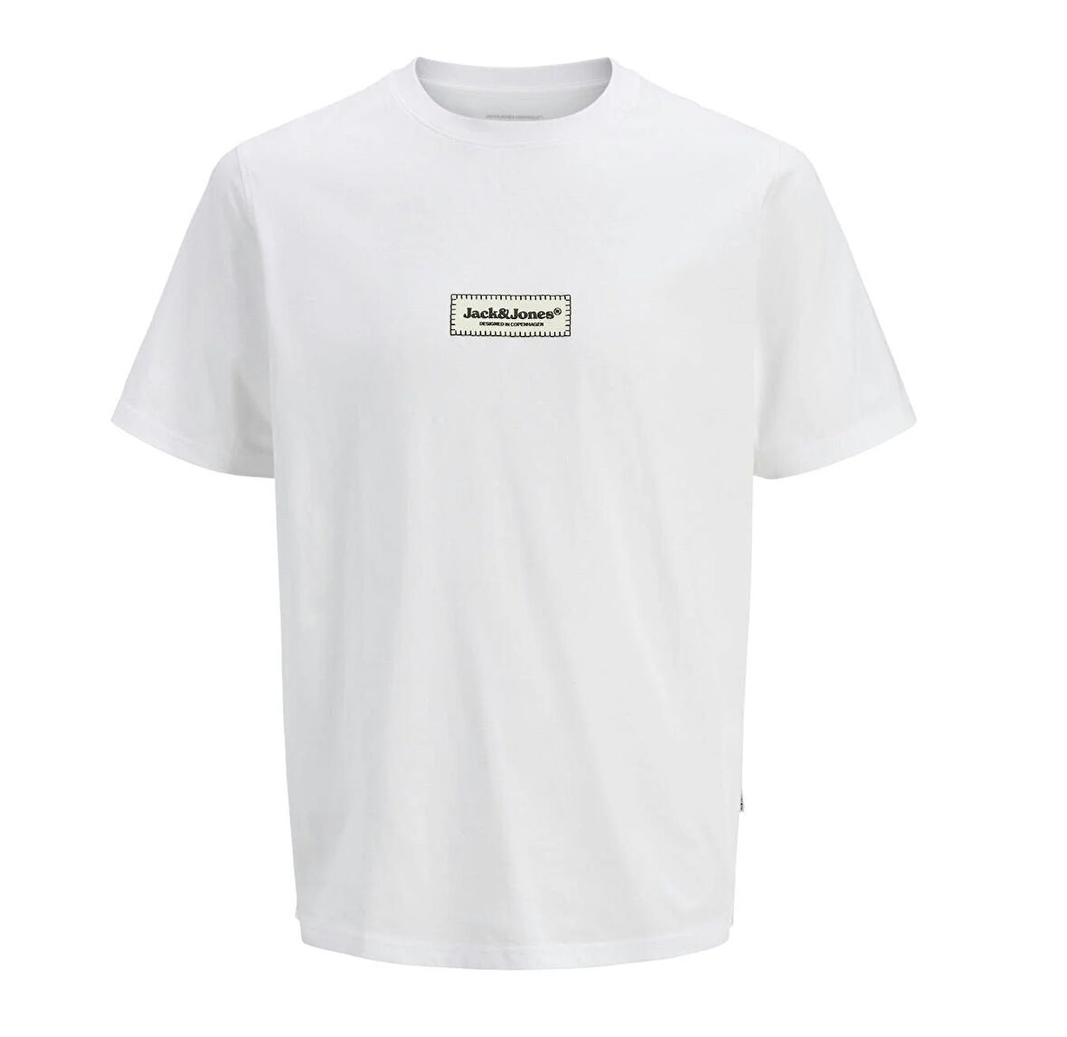 Jack&Jones Orıgınals Jorsplıt Fakestıtch Brandıng Tee Ss C Ln Erkek T-Shirt 12273182